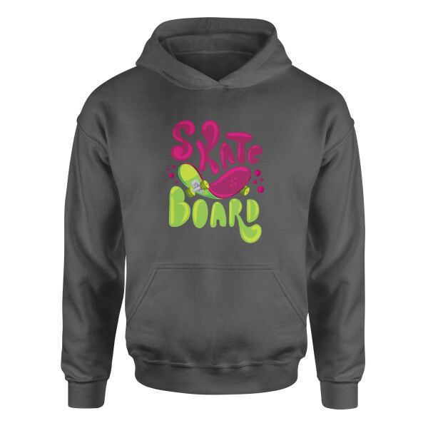 Dripping Skate Hoodie M - Füme