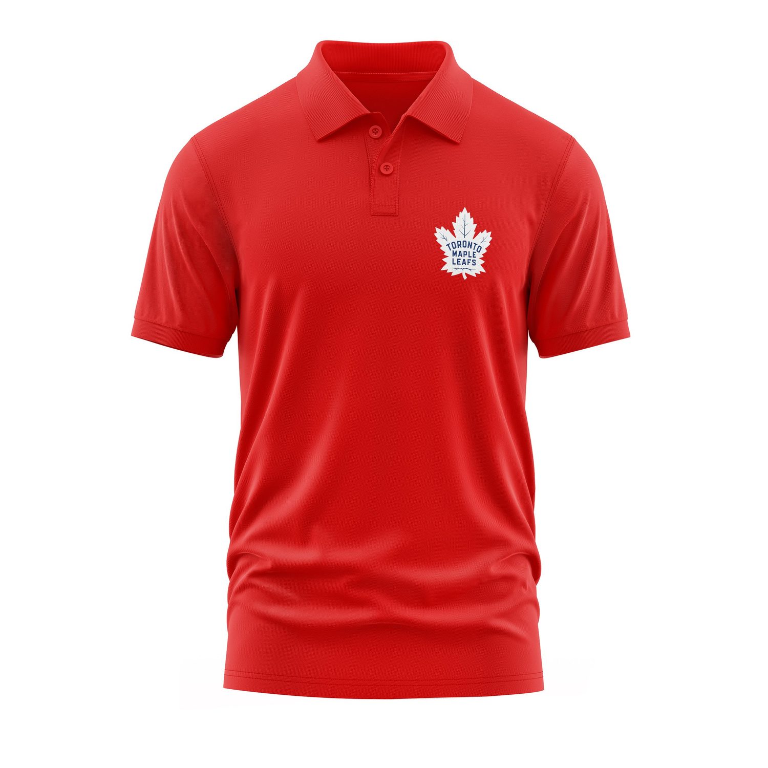 Toronto Maple Leafs Polo Tişört M - Kırmızı
