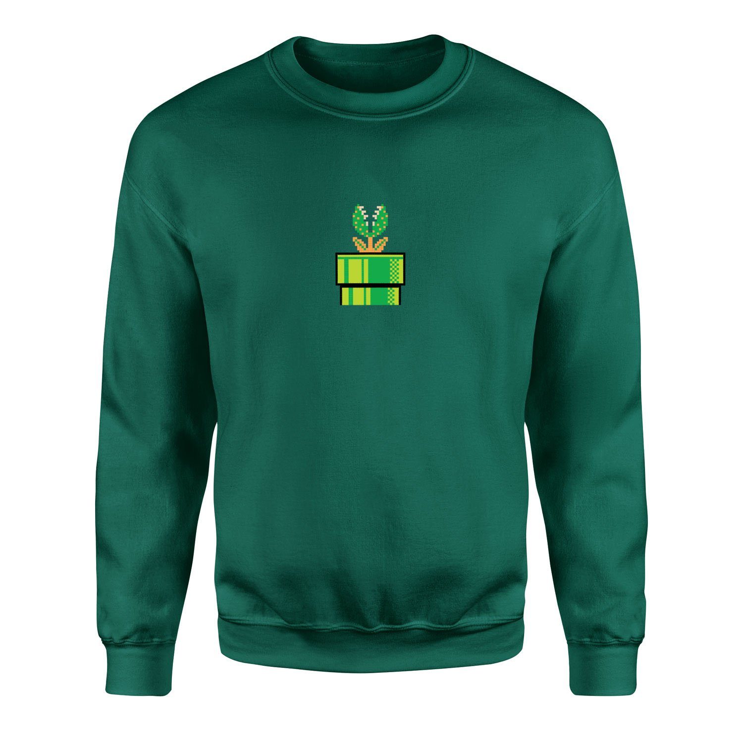 Super Mario Sweatshirt M - Nefti Yeşili