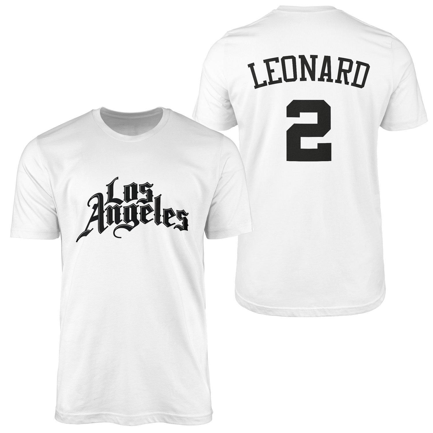 Kawhi Leonard Los Angeles Forma Tişört M - Beyaz