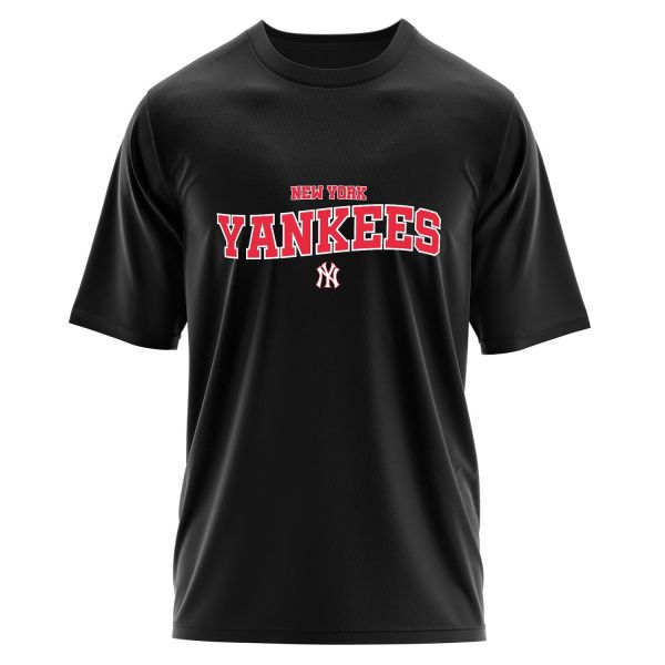 New York YANKEES HL Oversize Tişört L - Siyah
