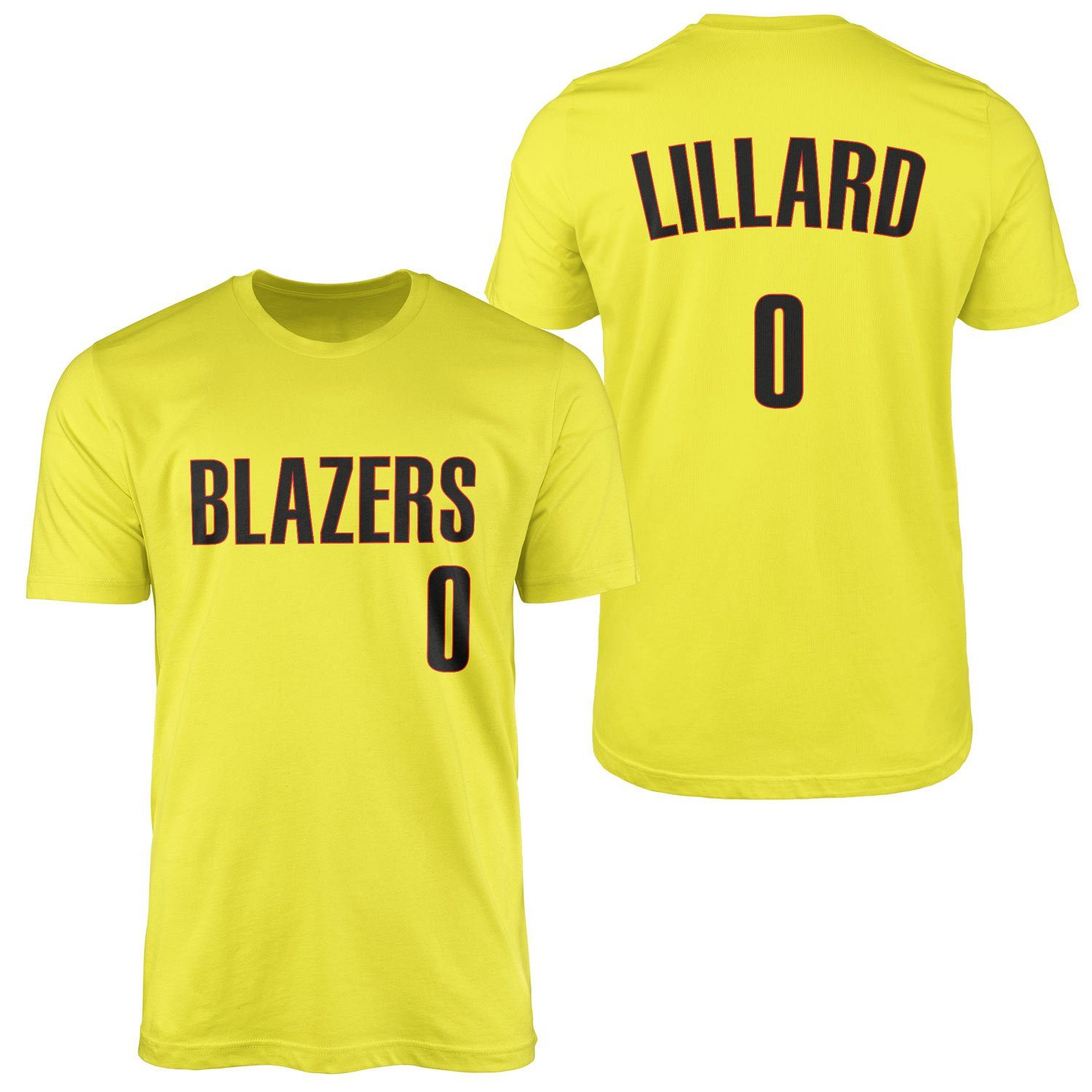 Damien Lillard Blazers Forma Tişört XL - Sarı