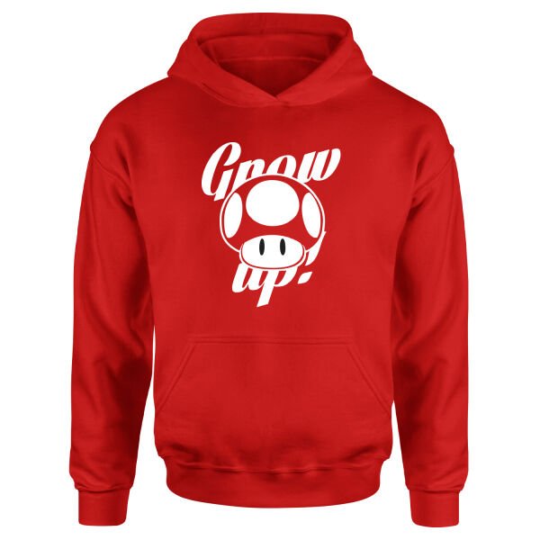 Grow Up Hoodie L - Kırmızı