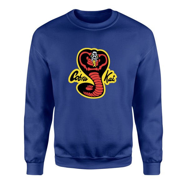 Cobra Kai Sweatshirt S - İndigo Mavisi