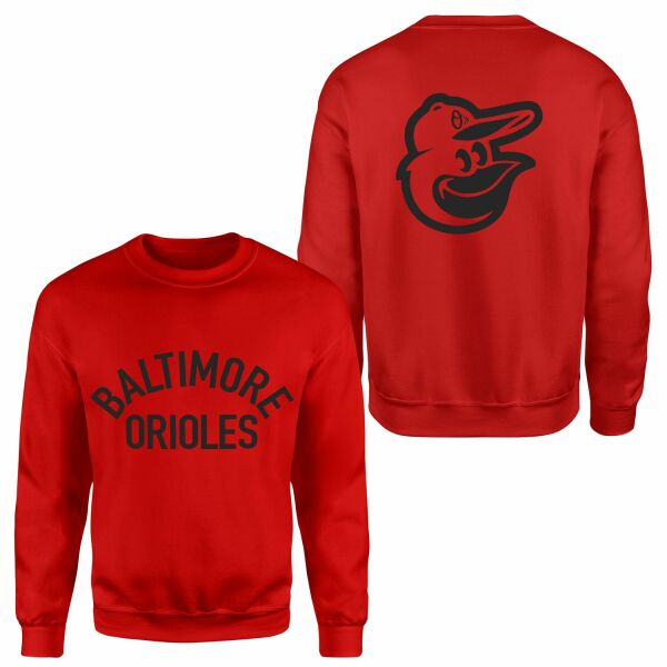 Baltimore Orioles Muted Sweatshirt XL - Kırmızı