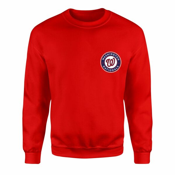 Washington Nationals Sweatshirt S - Kırmızı