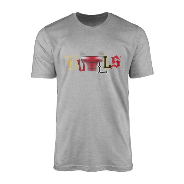 Bulls History Tişört M - Gri