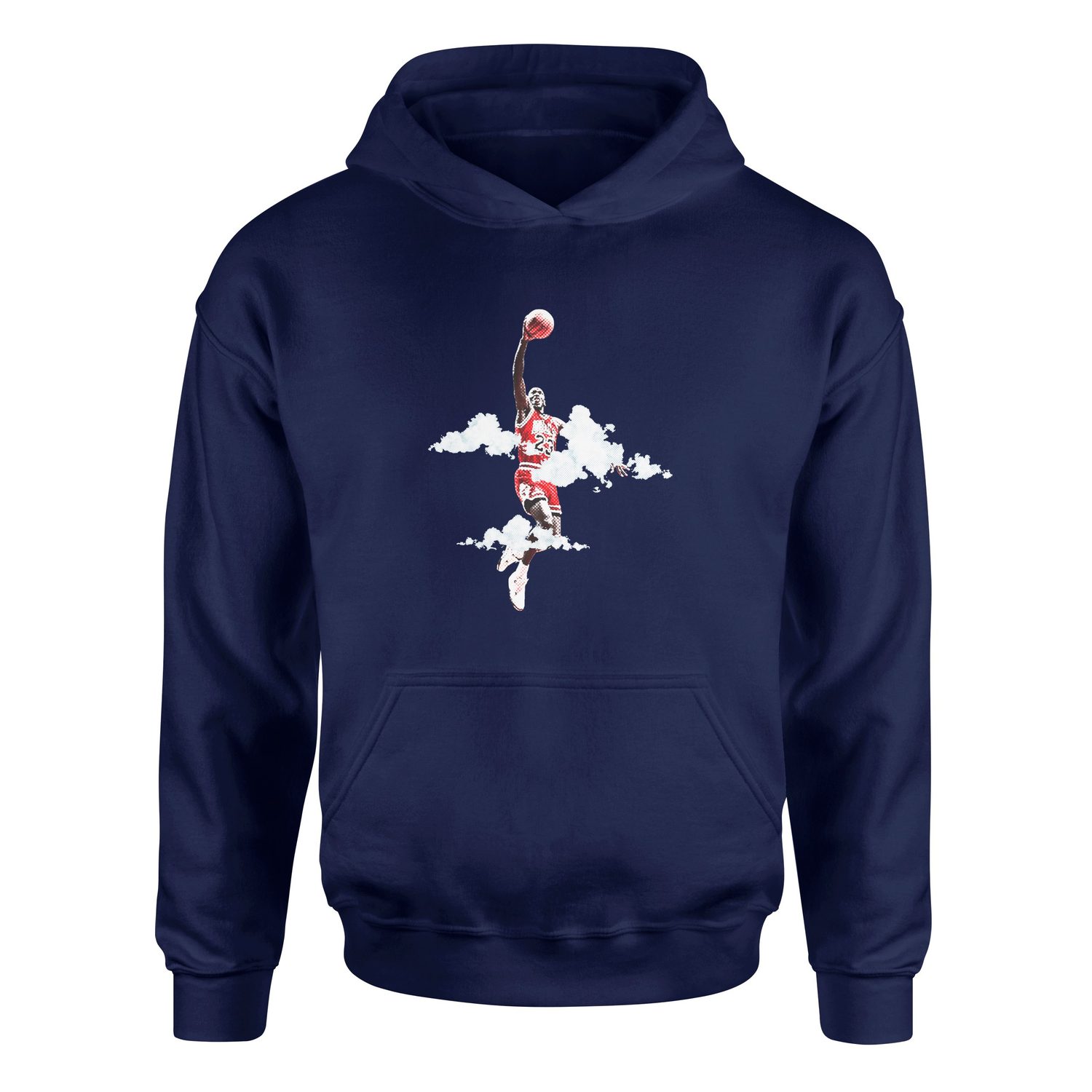 His Airness Hoodie XL - İndigo Mavisi