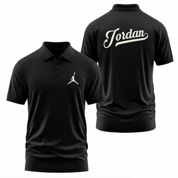 Jordan Enhanced Polo Tişört L - Siyah