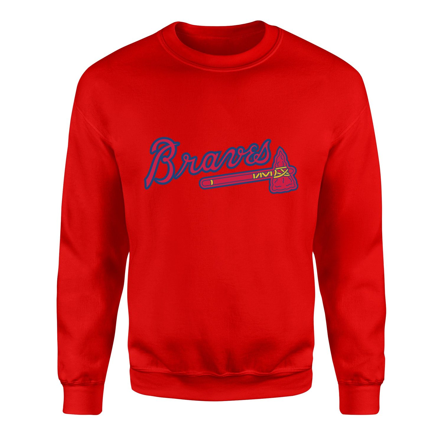 The Braves Sweatshirt XL - Kırmızı