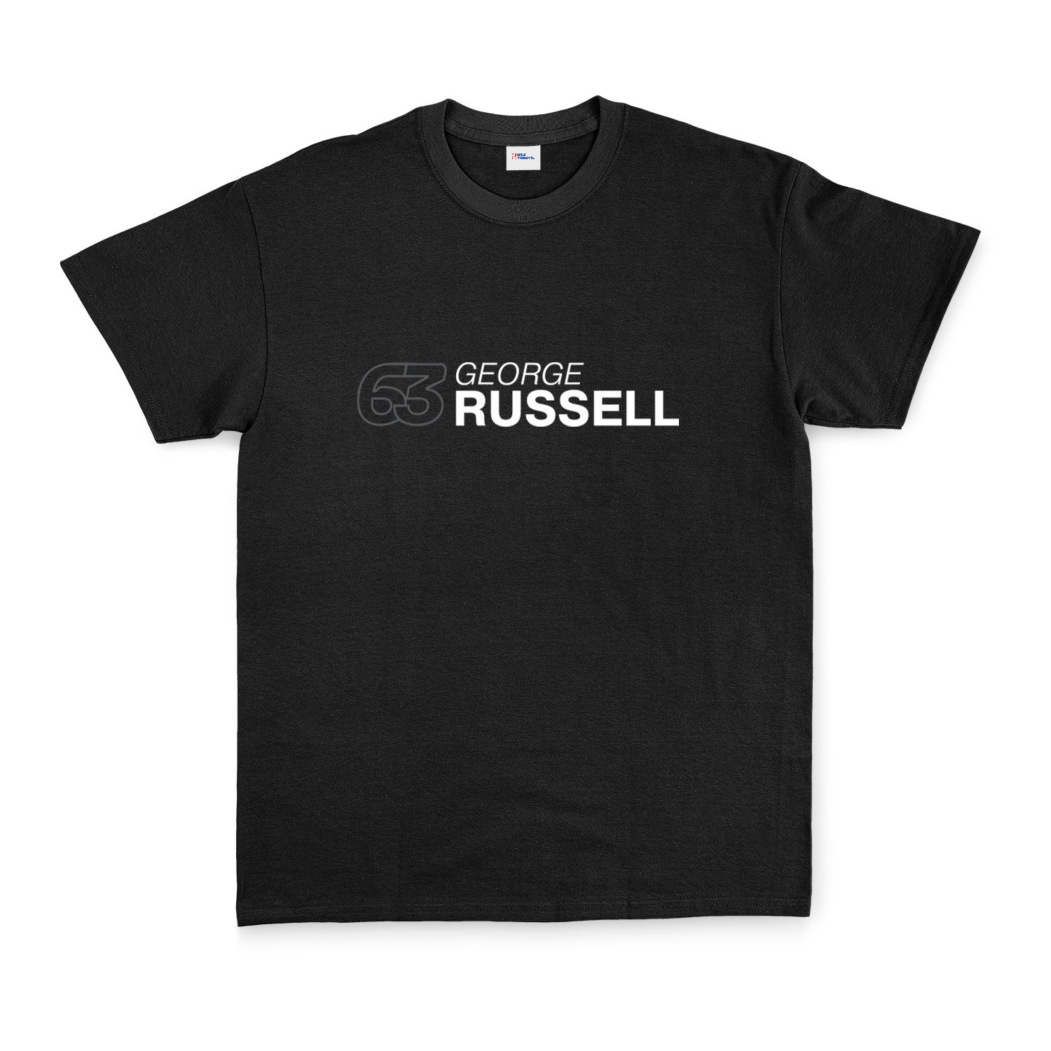 George Russell 63 Tişört M - Siyah