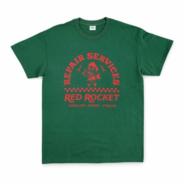 Red Rocket | Fallout Tişört M - Nefti Yeşili