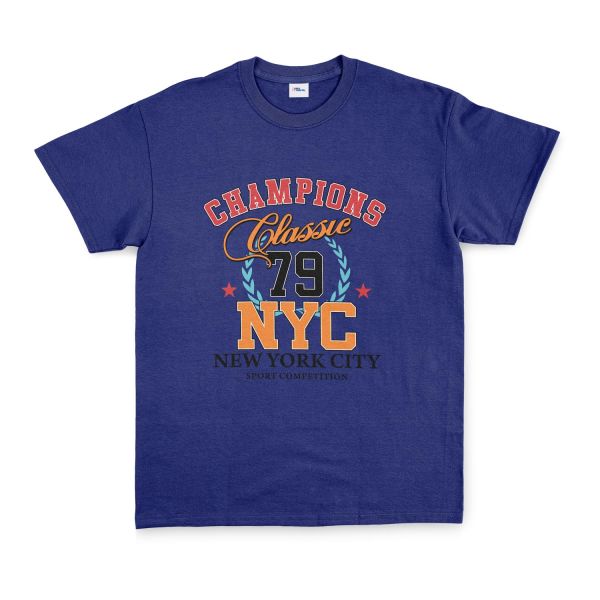 Champions Classic NYC Tişört M - İndigo Mavisi