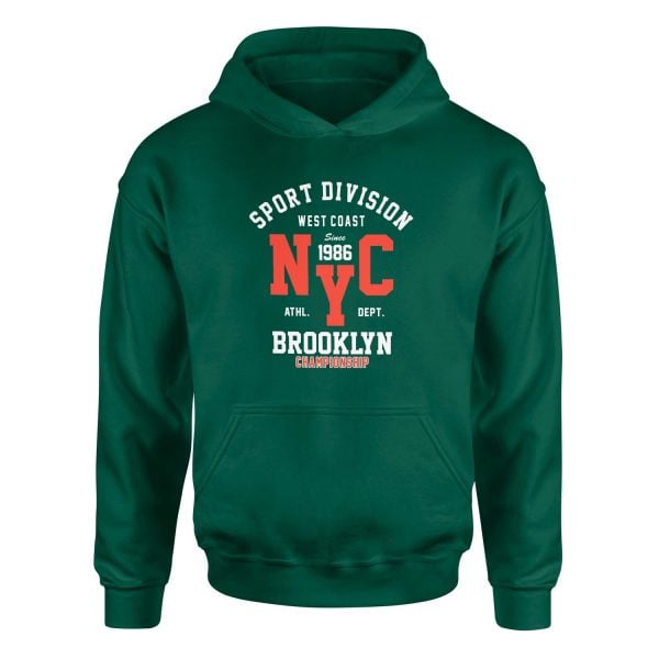 NYC West Coast SD Hoodie M - Nefti Yeşili
