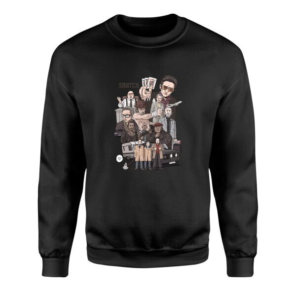 Snatch Movie Sweatshirt M - Siyah