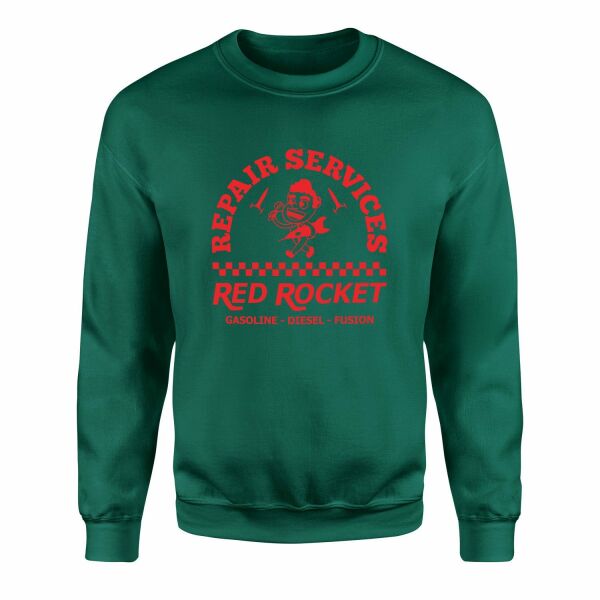 Red Rocket | Fallout Sweatshirt M - Nefti Yeşili