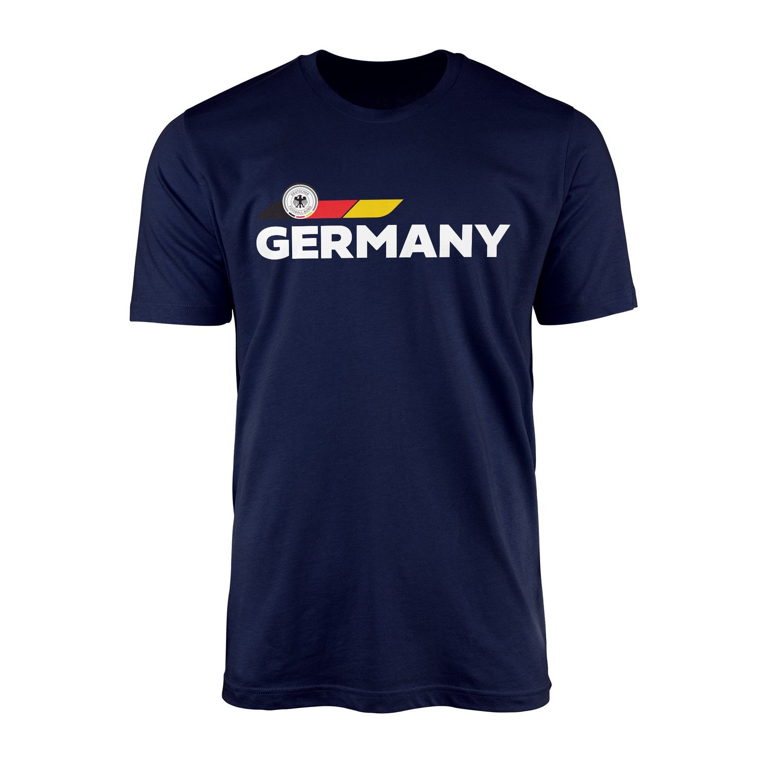 Almanya Retro I Tişört XL - İndigo Mavisi