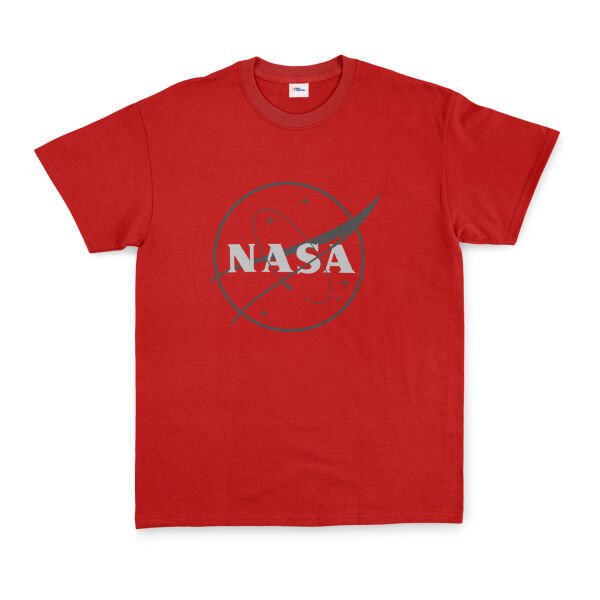 NASA Muted Tişört L - Kırmızı