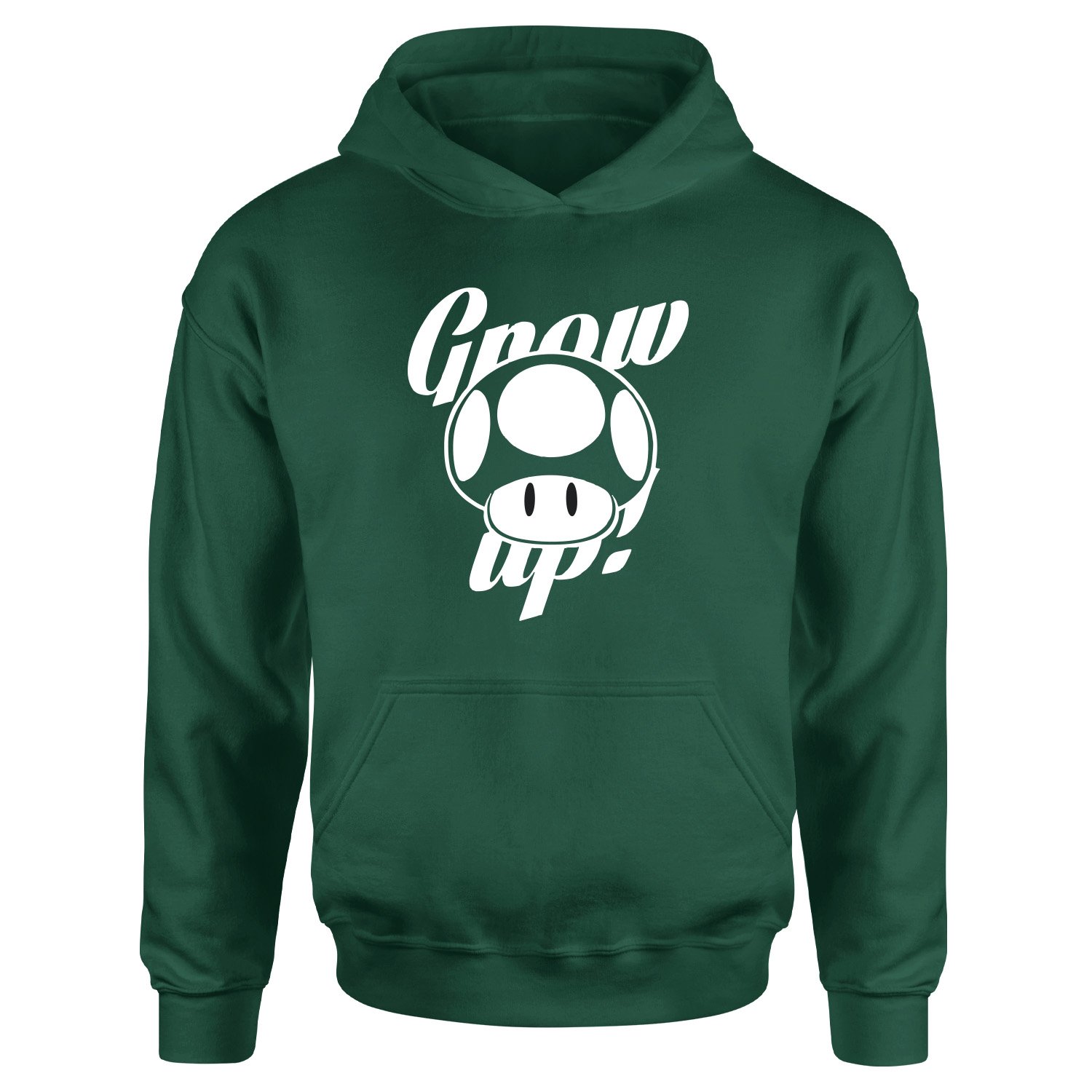 Grow Up Hoodie S - Nefti Yeşili