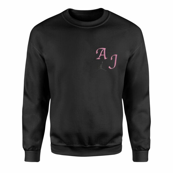 Air Jordan “AJ” Sweatshirt XL - Siyah