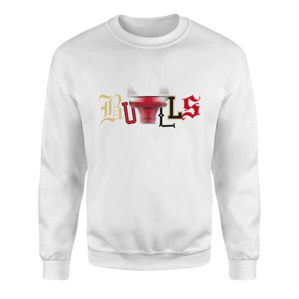 Bulls History Sweatshirt S - Beyaz