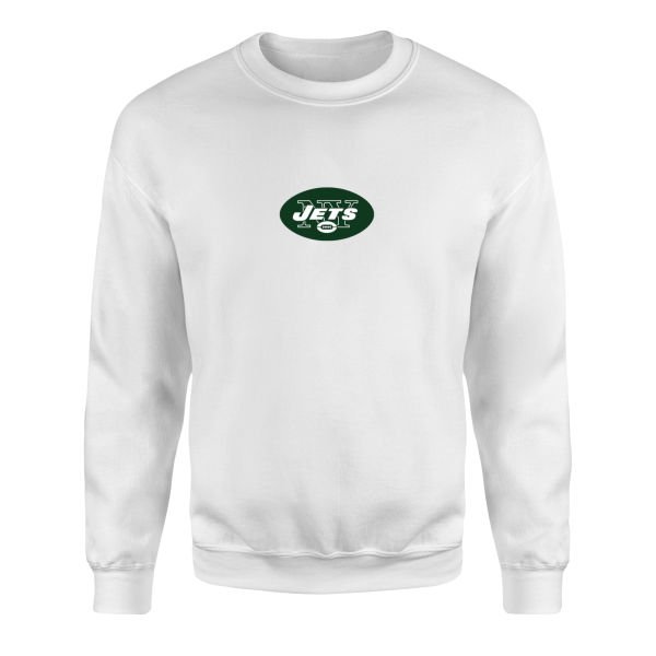 NY Jets Retro L Sweatshirt XL - Beyaz