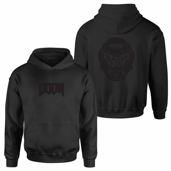 DOOM SLAYER Hoodie L - Siyah