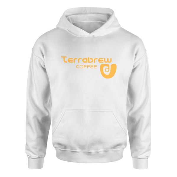 Terrabrew Coffee | Starfield Hoodie L - Beyaz