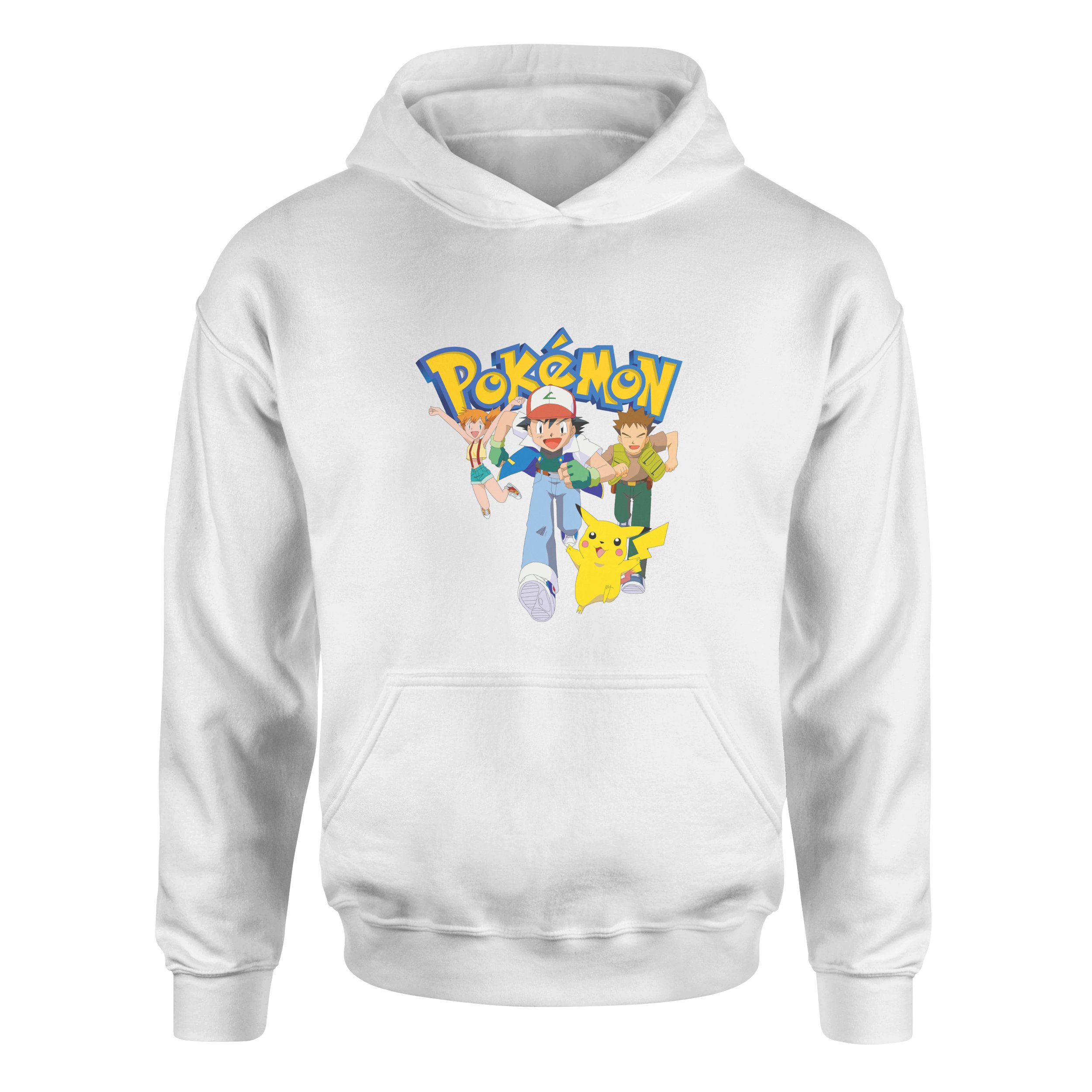 Pokemon Gotta Catch ’em All Hoodie S - Beyaz