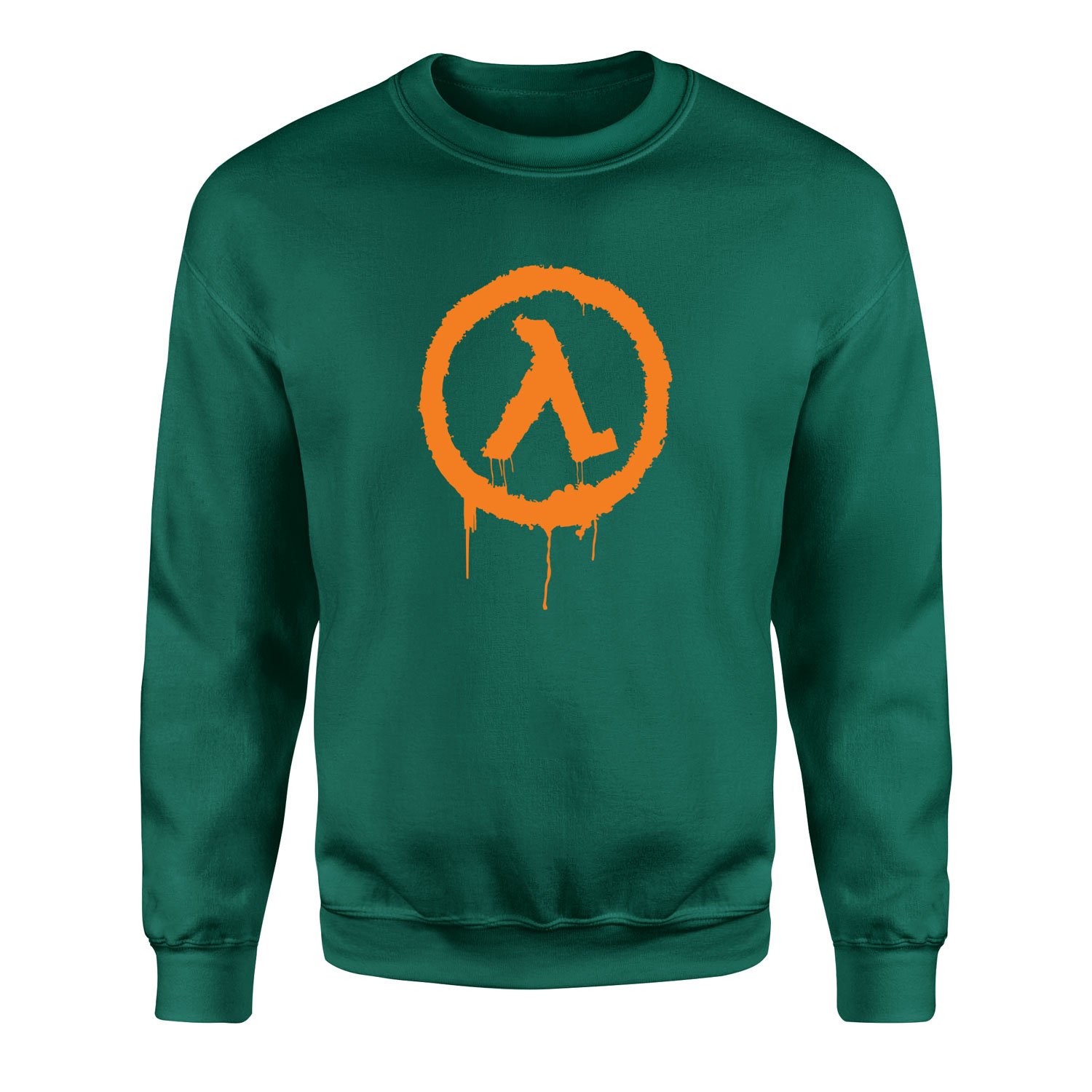 Half-Life Spray Sweatshirt XXL - Nefti Yeşili