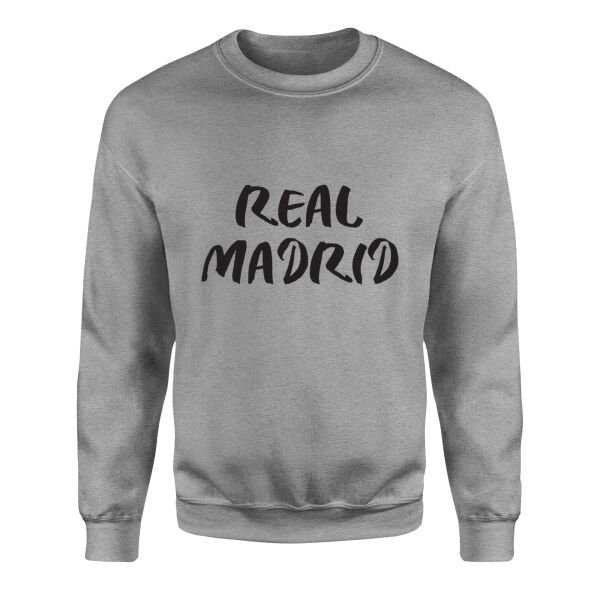 Real Madrid C Sweatshirt S - Gri