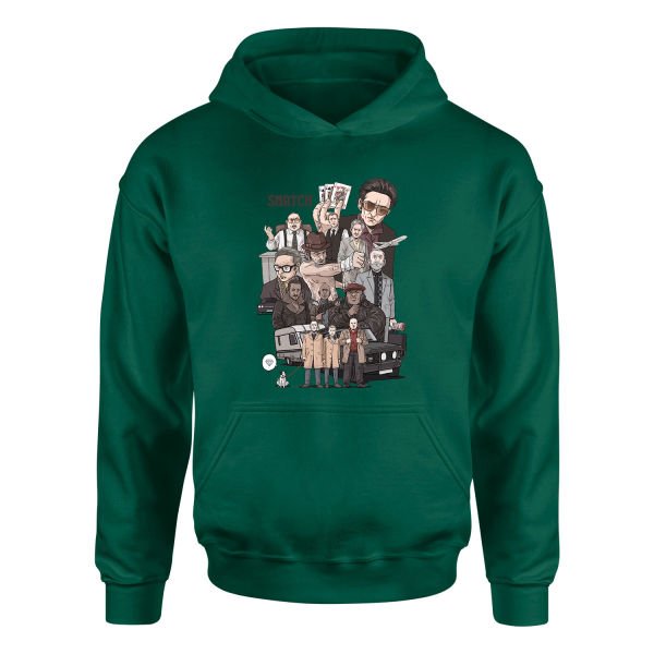 Snatch Movie Hoodie S - Nefti Yeşili