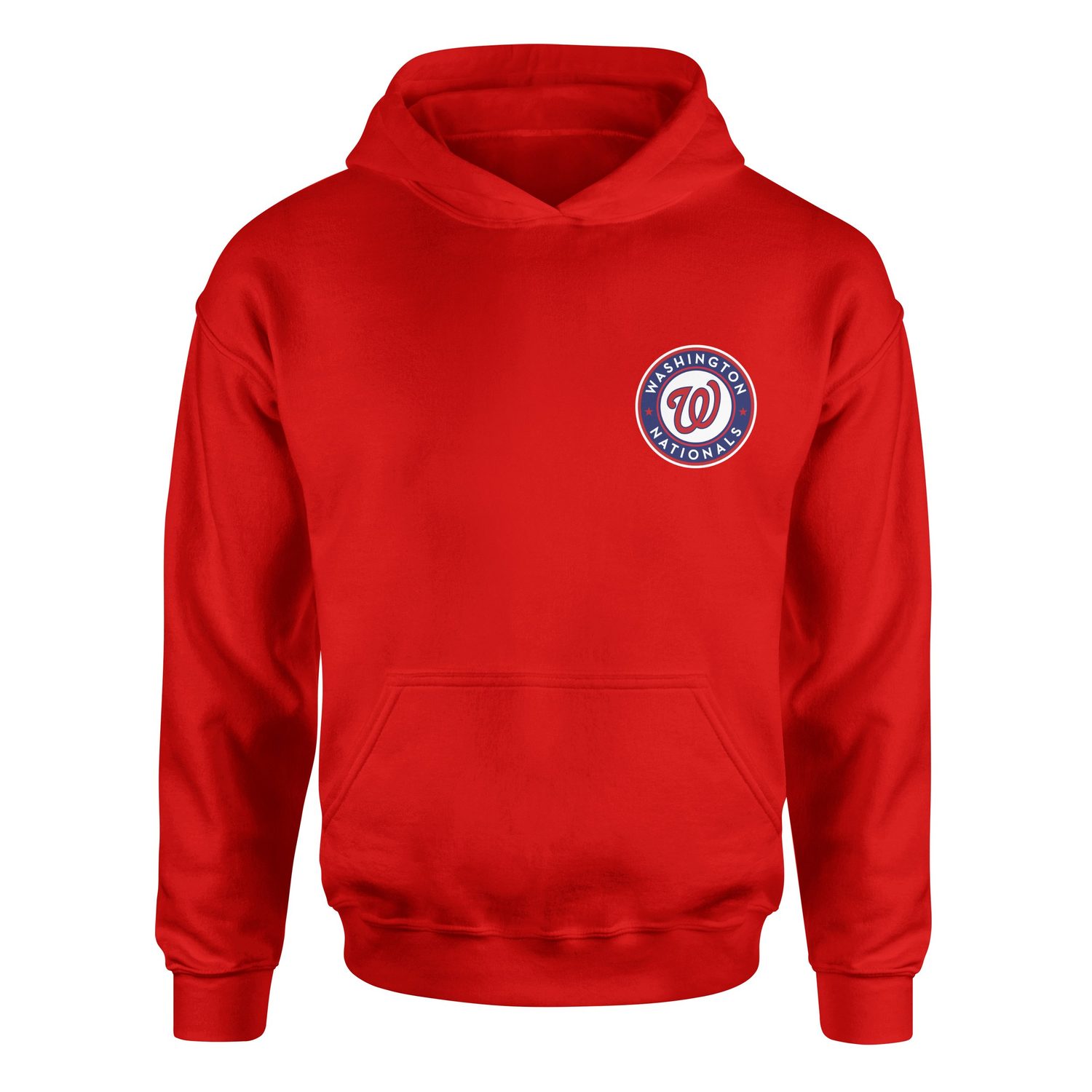 Washington Nationals Hoodie S - Kırmızı
