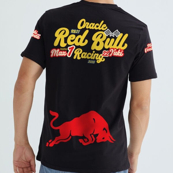 Oracle Red Bull Racing 2025 Max & Yuki Fan Edition Tişört