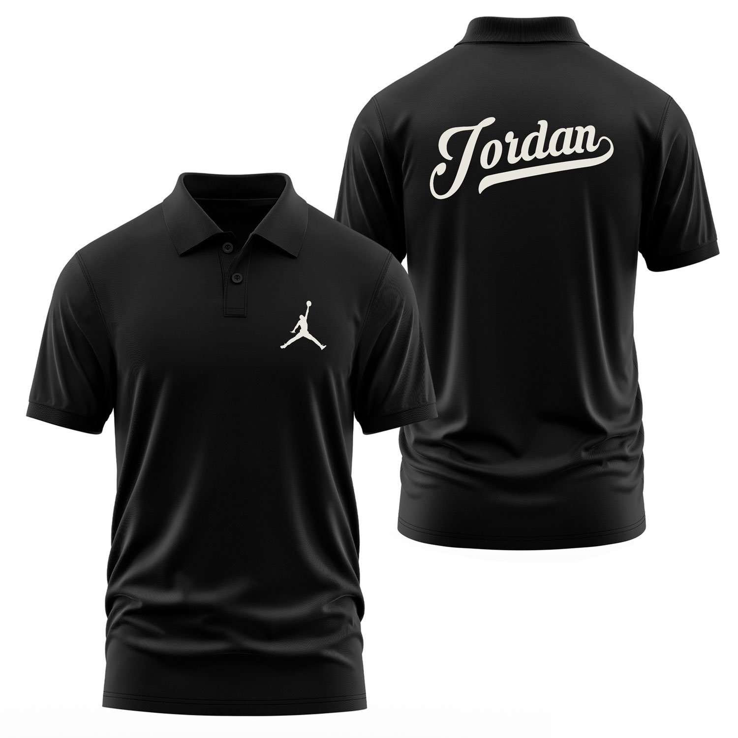Jordan Enhanced Polo Tişört XL - Siyah