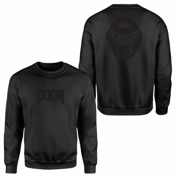 DOOM SLAYER Sweatshirt XXL - Siyah