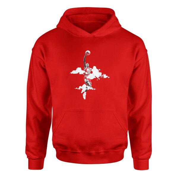 His Airness Hoodie S - Kırmızı