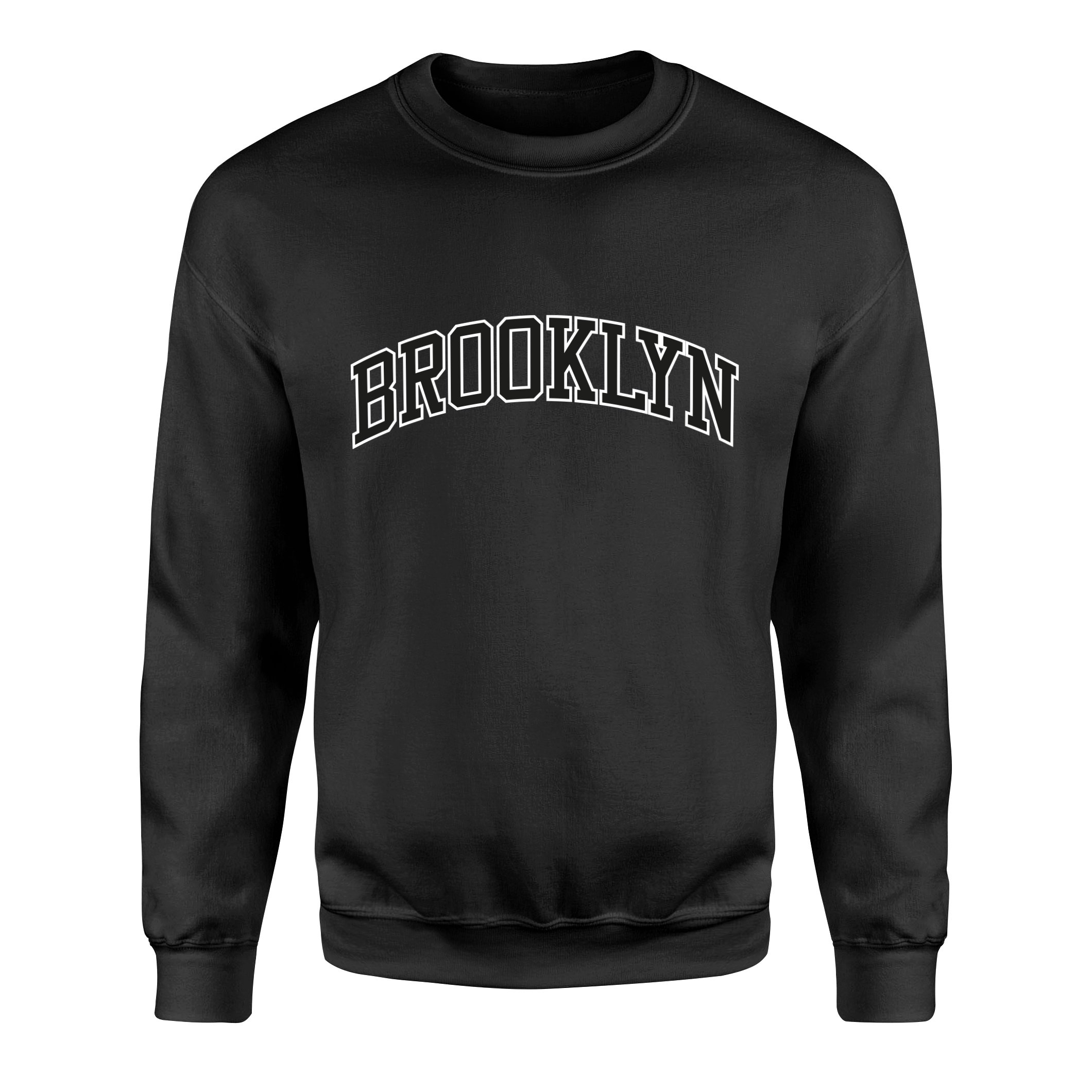Brooklyn Sweatshirt L - Siyah