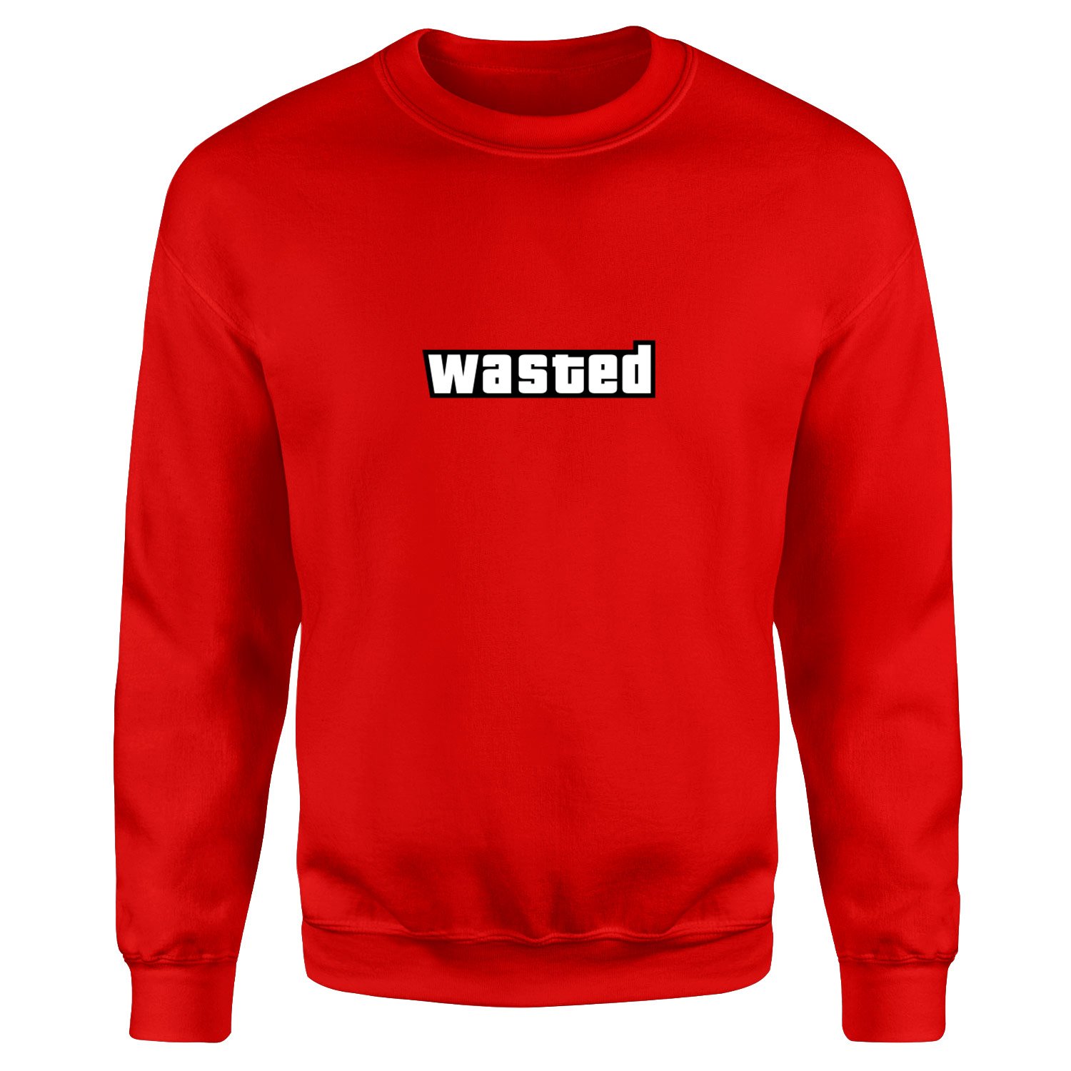 Wasted | GTA Sweatshirt XL - Kırmızı