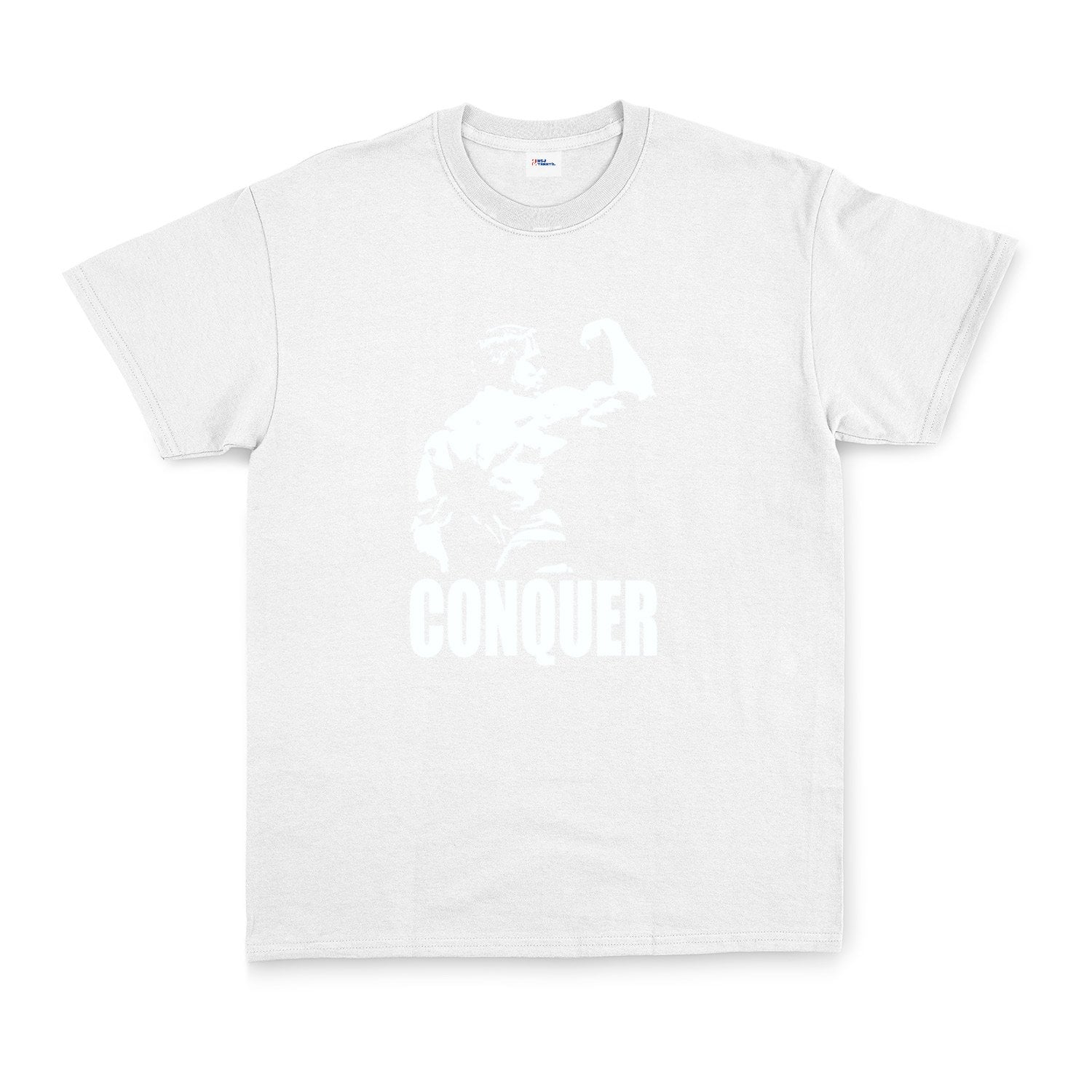Arnold Conquer Tişört XL - Beyaz