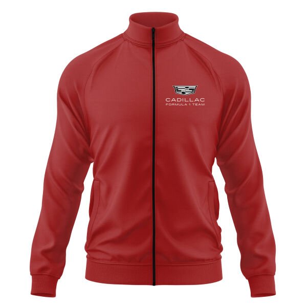 Cadillac Fermuarlı Sweatshirt M - Kırmızı