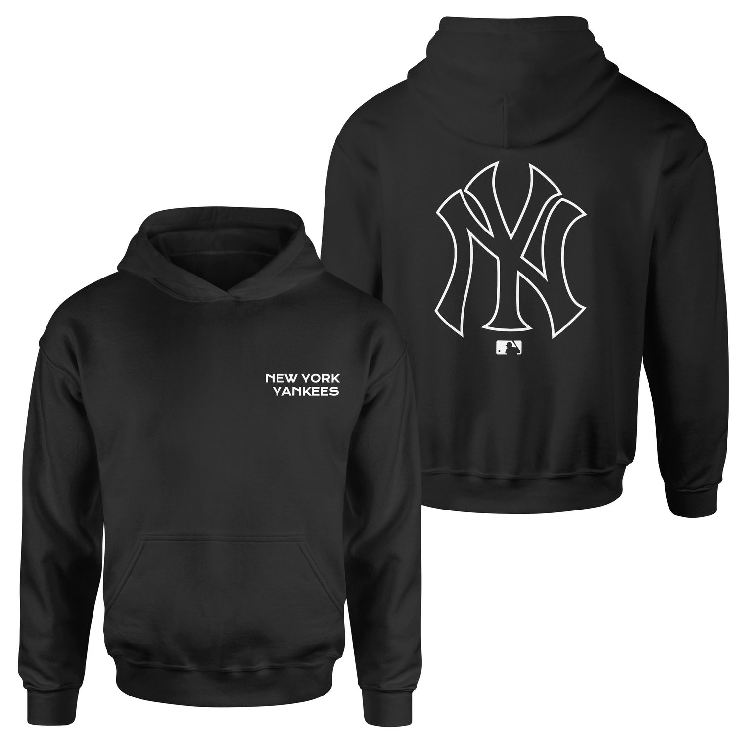 NY YANKEES MLB Edition Hoodie XL - Siyah