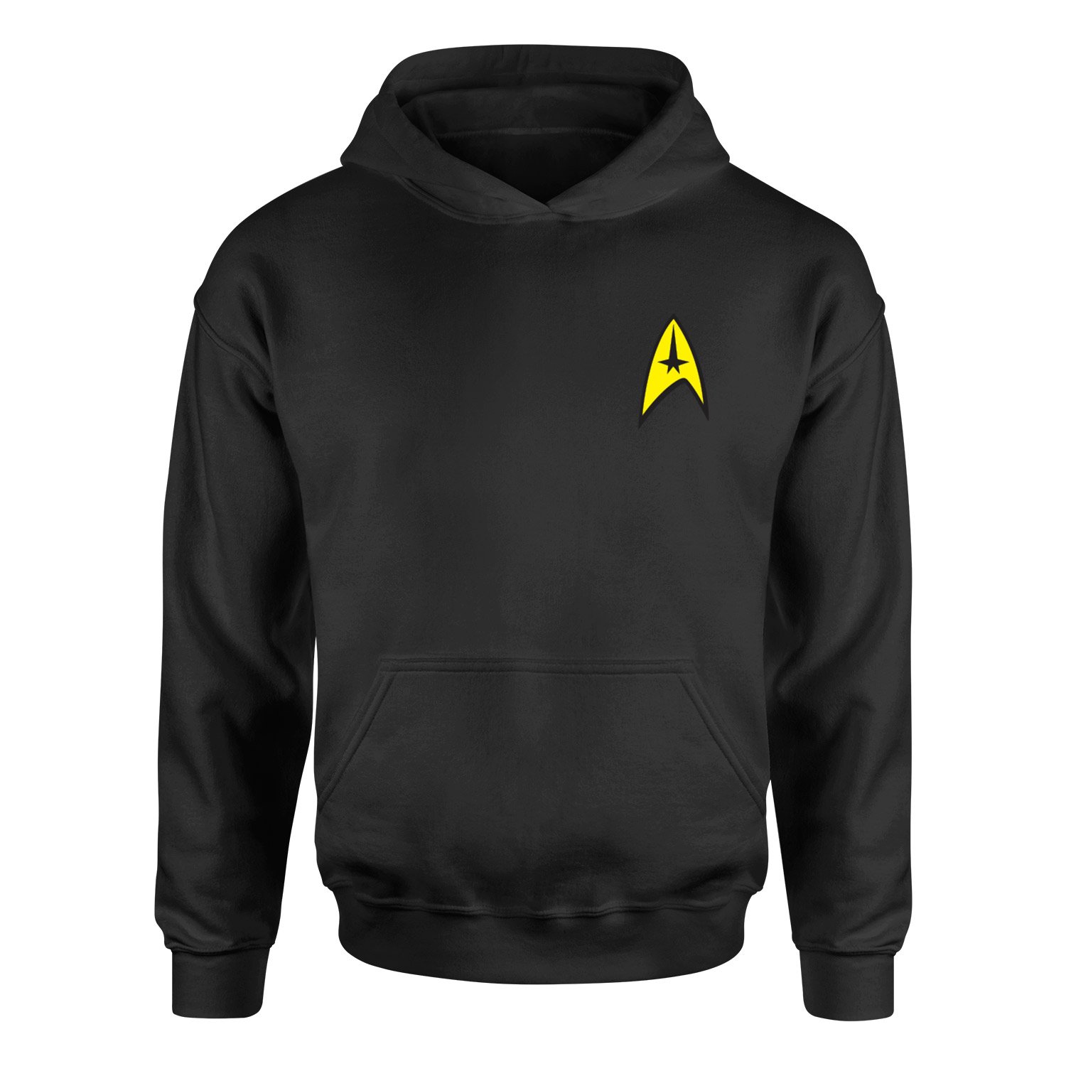 Star Trek Delta Hoodie S - Siyah