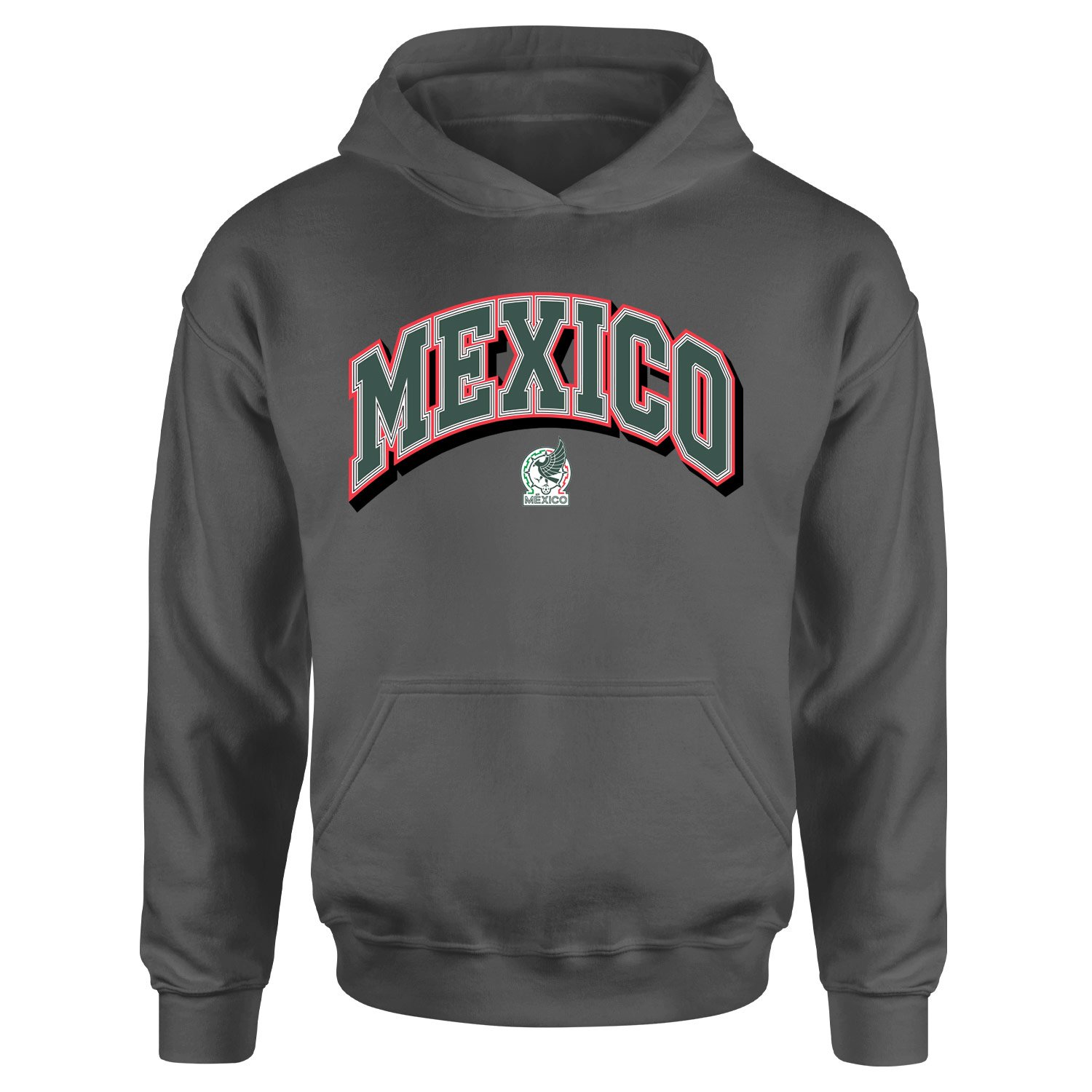 Meksika 2026 Varsity Hoodie XL - Füme