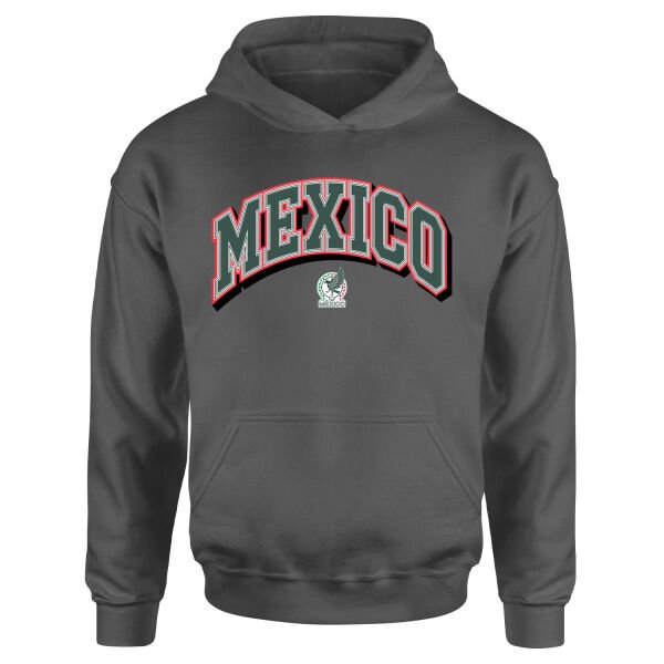 Meksika 2026 Varsity Hoodie XL - Füme