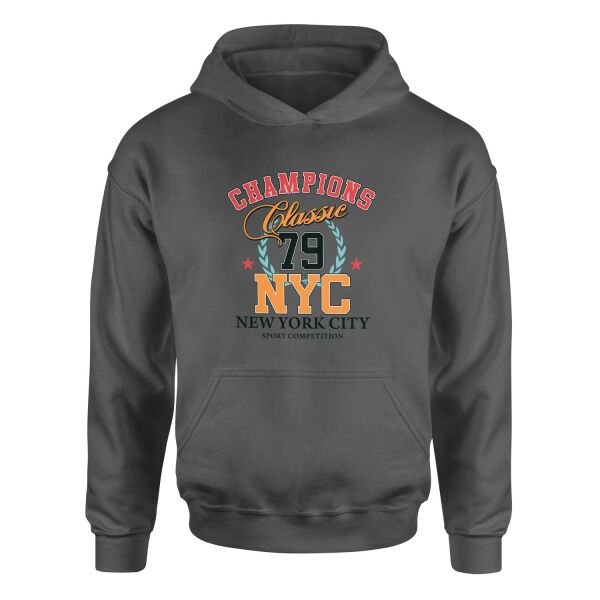 Champions Classic NYC Hoodie XL - Füme