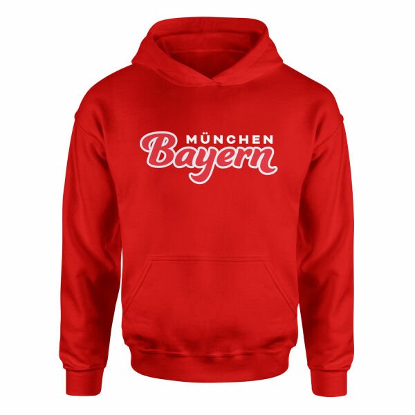Bayern München Hoodie XL - Kırmızı