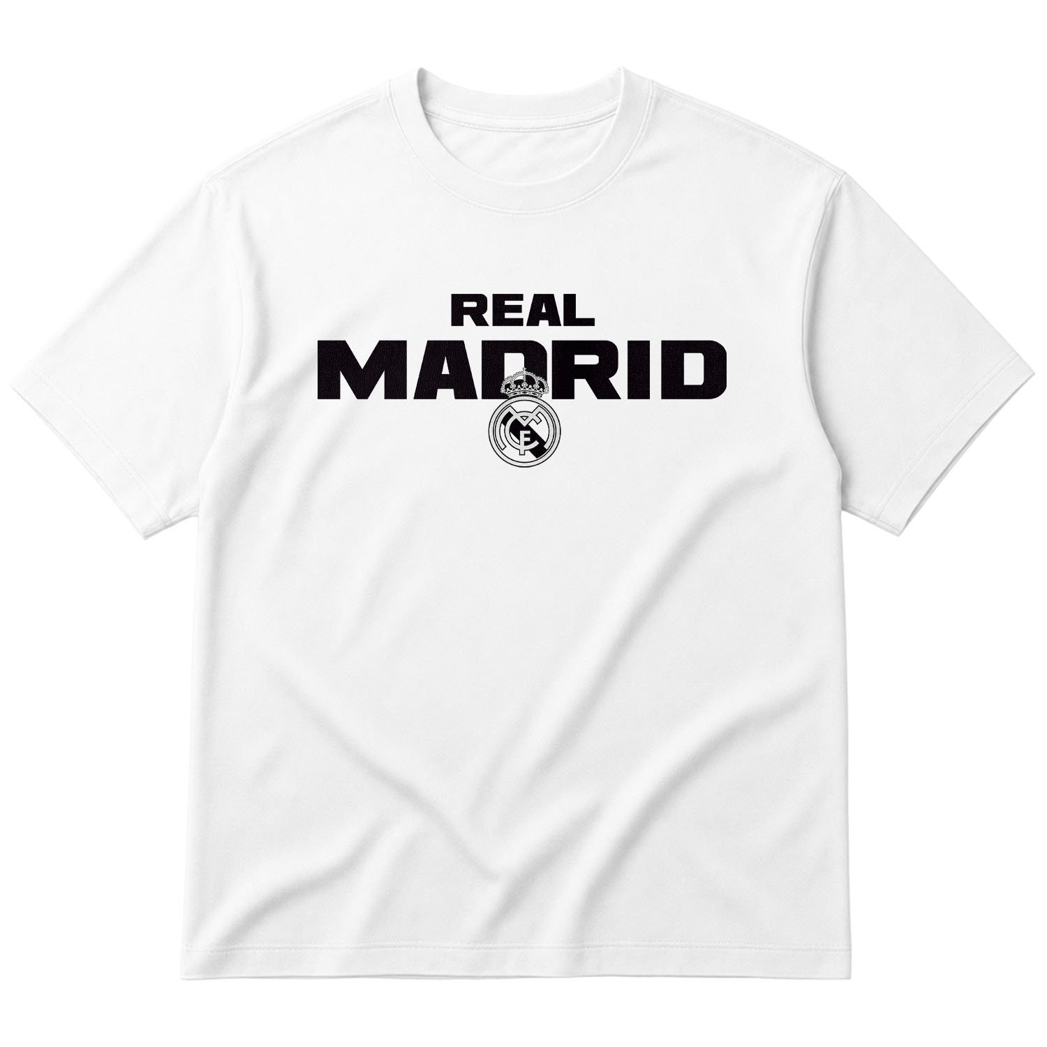 REAL MADRID Oversize Tişört XL - Beyaz | OUTLET