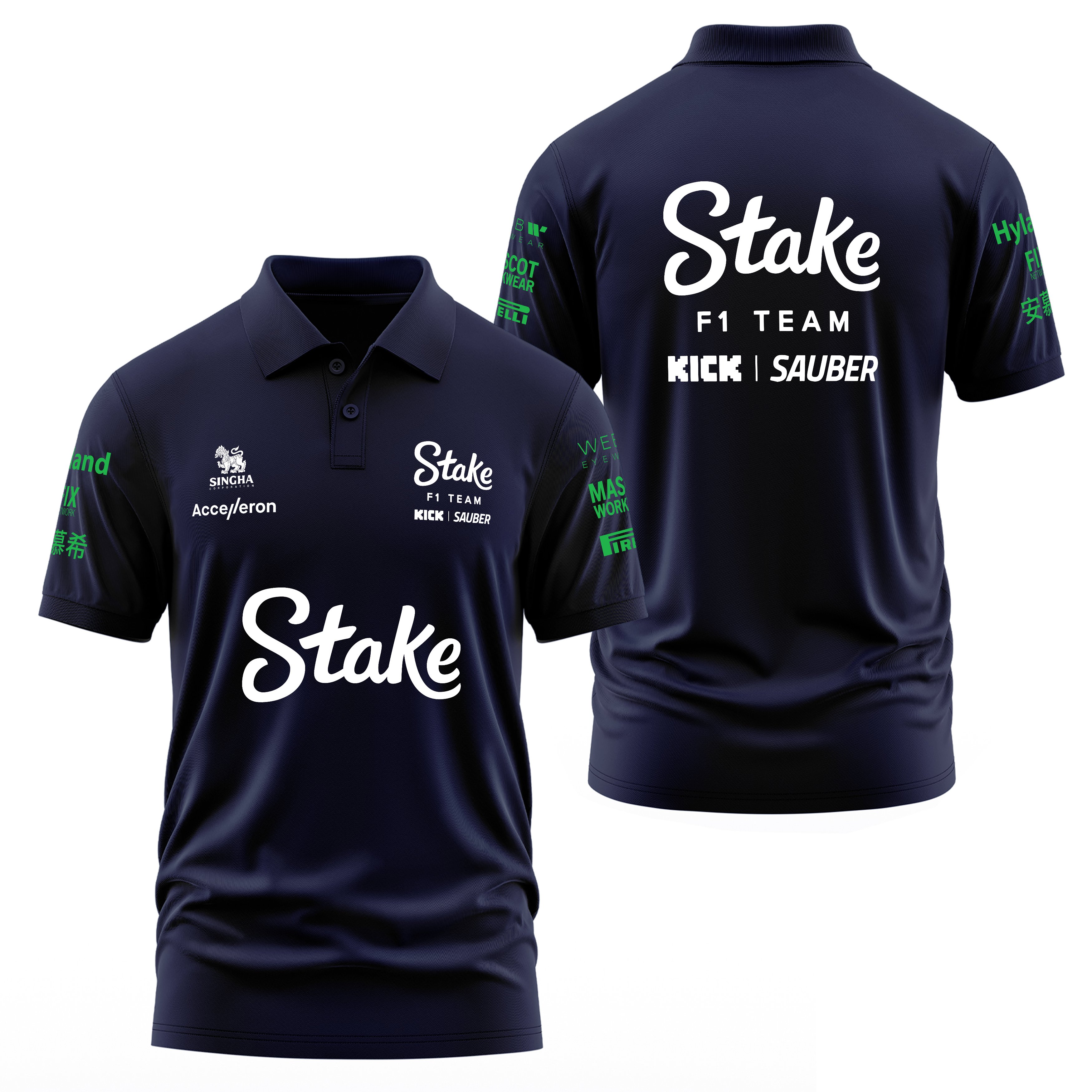 Kick Sauber 2024 Teamline Polo Tişört