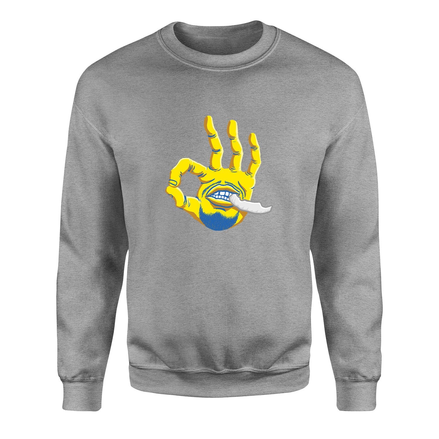 Stephen Curry Hand Sweatshirt XXL - Gri